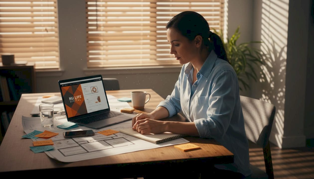 Home office website redesign planning